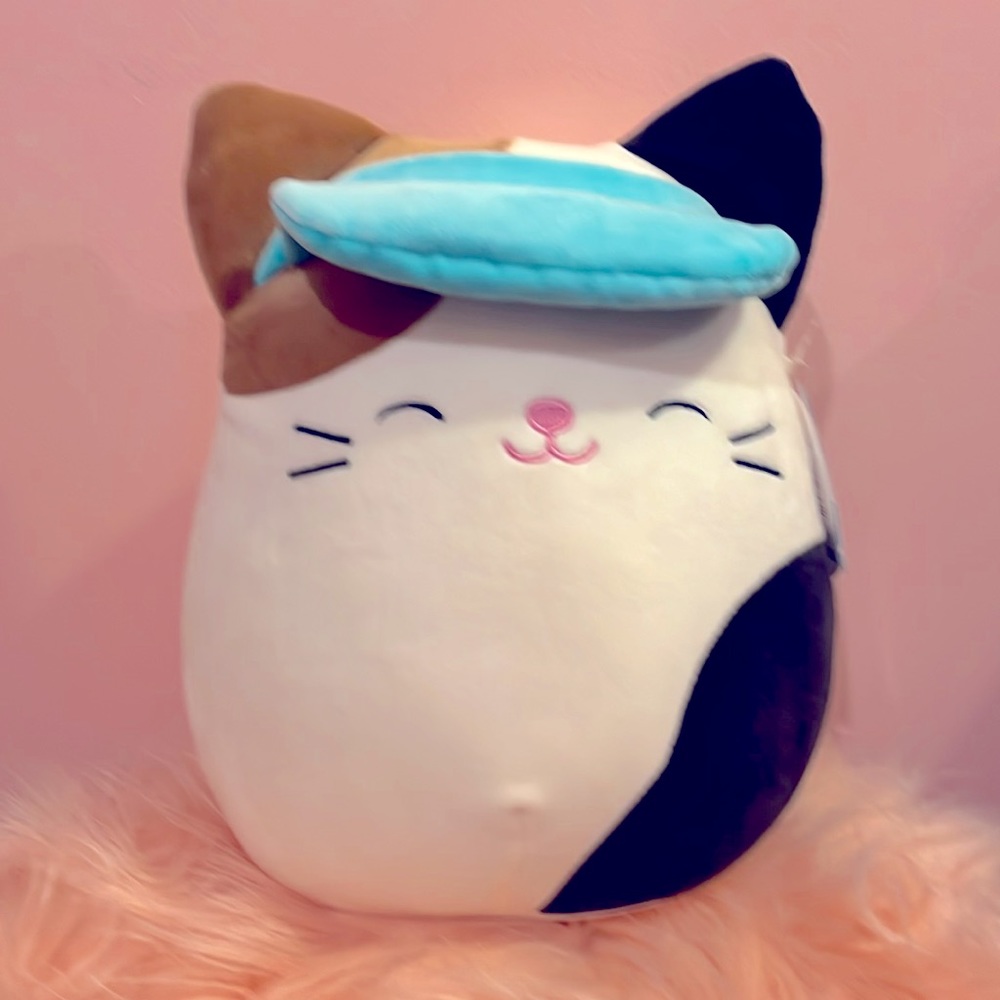 Squishmallows Cam the Cat with Hat 11” New with Tags